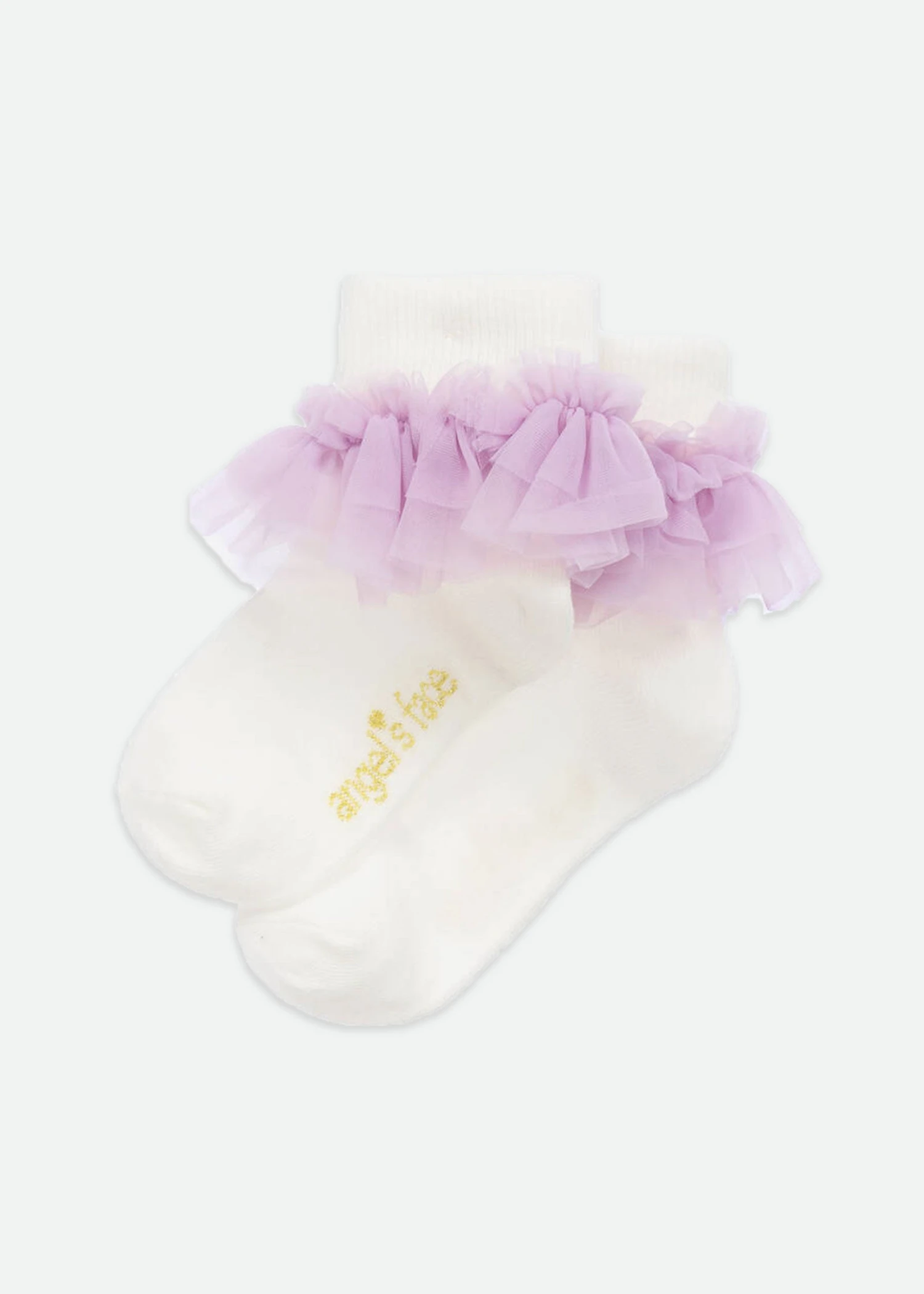Frilly Socks Snowdrop Lilac 4 Frilly Socks Snowdrop Lilac - immagine 2