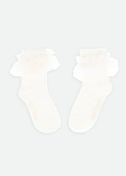 Frilly Socks Snowdrop -Angels Face Negozio Frilly Socks Snowdrop 2