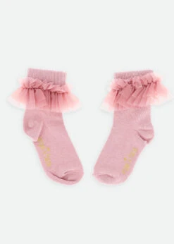 Frilly Socks Tea Rose 7 Frilly Socks Tea Rose -Angels Face Negozio Frilly Socks TeaRose 2