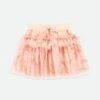 Georgian Primrose Skirt Peach -Angels Face Negozio Georgian Skirt Peach Front