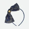 Gretchen Headband Navy -Angels Face Negozio Gretchen Headband Navy Flat Front