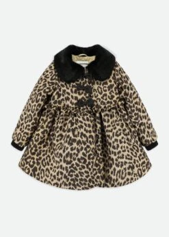 Harmony Coat Black Leopard