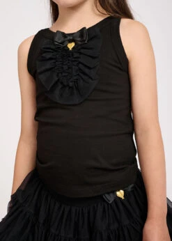 Honour Top Black -Angels Face Negozio Honour Black 2