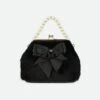 Hope Fur Bag Black -Angels Face Negozio Hope Bag Black Front