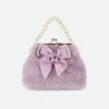 Hope Fur Bag Lilac -Angels Face Negozio Hope Bag Lilac Front