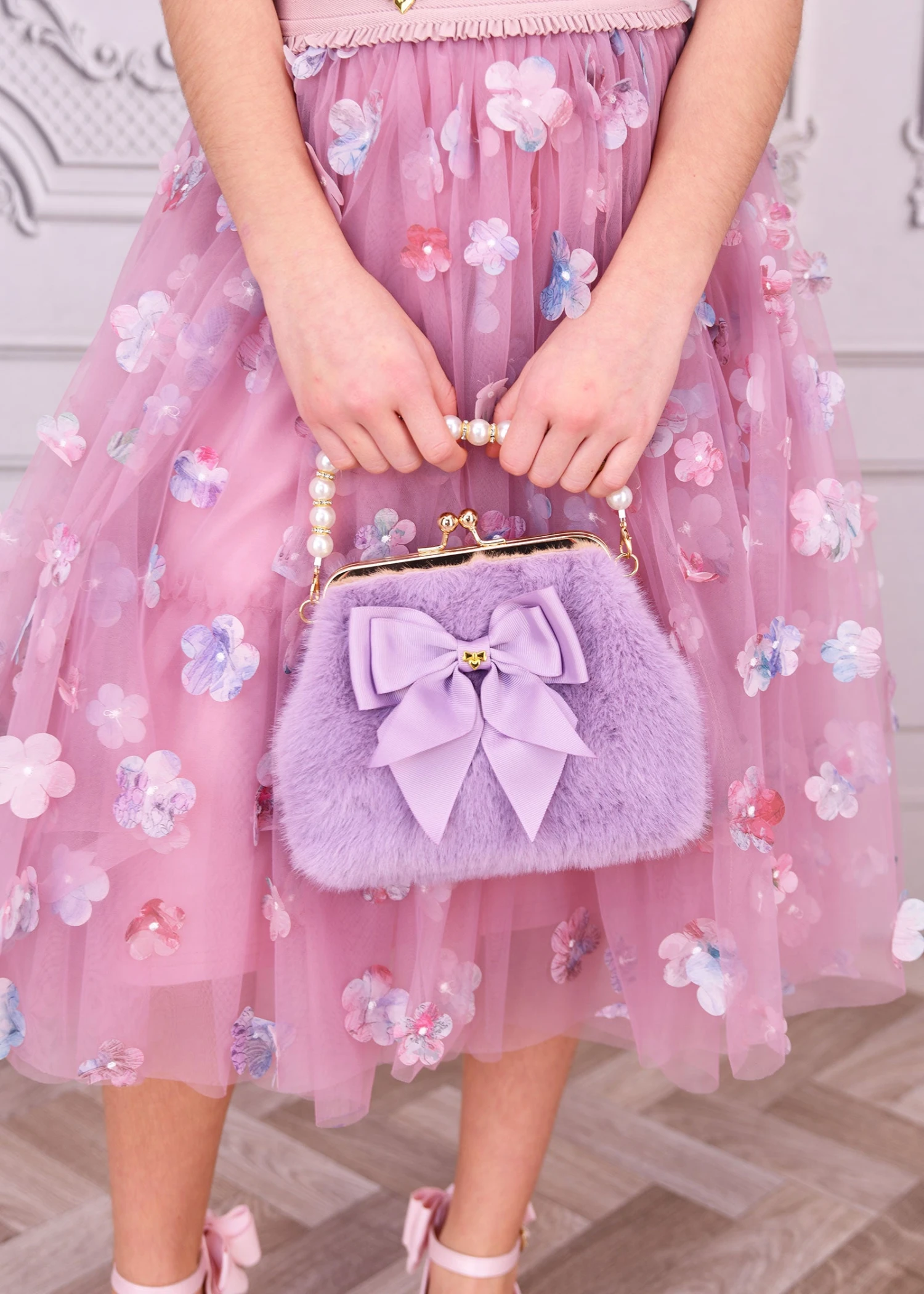 Hope Fur Bag Lilac 4 Hope Fur Bag Lilac - immagine 2