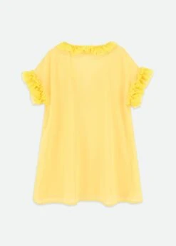Irena Sparkle Kaftan Dandelion 11 Irena Sparkle Kaftan Dandelion -Angels Face Negozio Irena Kaftan Yellow Back