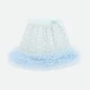 Janice Boucle Sequin Skirt Pale Blue -Angels Face Negozio Janice Skirt Blue Front