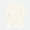 Jeanette Boucle Sequin Dress Snowdrop -Angels Face Negozio Jeanette Dress Snowdrop Front