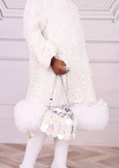 Jeanette Boucle Sequin Dress Snowdrop -Angels Face Negozio Jeanette Dress Snowdrop Lifestyle 2 e51d1340 3c30 4672 9c2c 1c8b3c322bf3