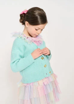 Josephine Cardigan Aqua -Angels Face Negozio Josephine Cardigan Aqua 1