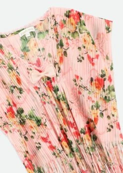 June Primrose Kaftan Pale Pink -Angels Face Negozio June Kaftan Peach Detail