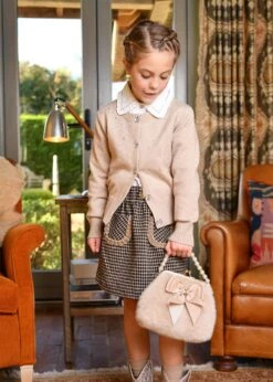 Hope Fur Bag Sand -Angels Face Negozio Kamala Cardigan Sand Lifestyle