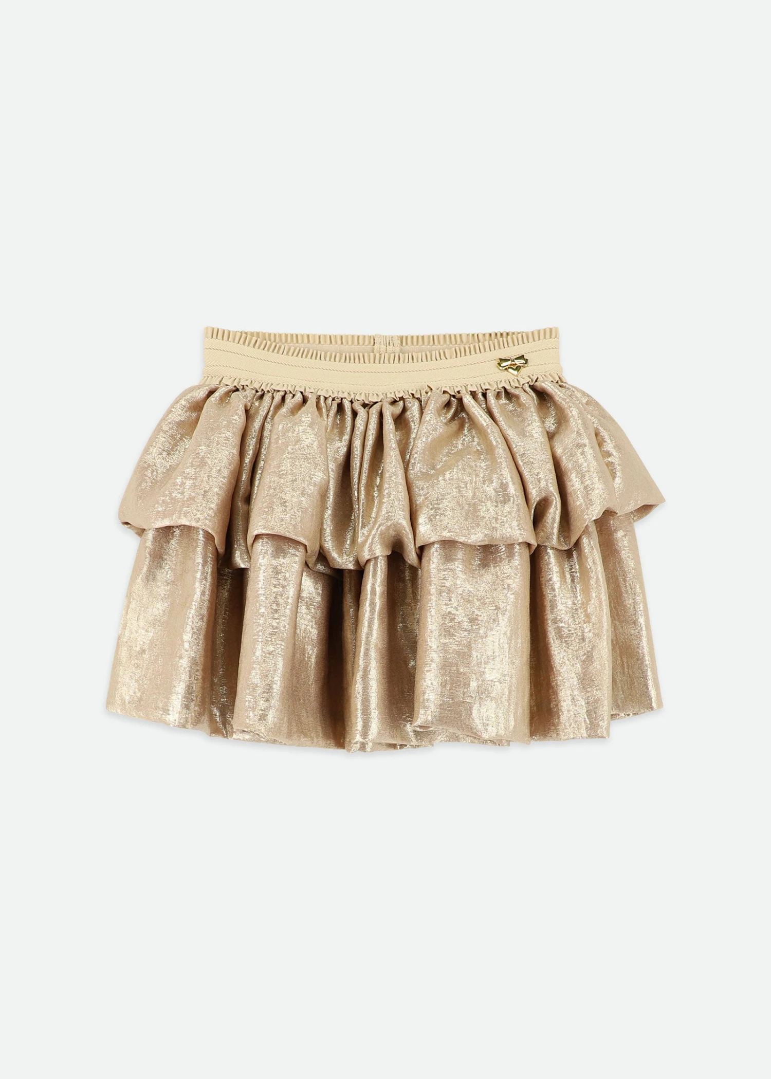 Kazzie Metallic Puff Skirt Gold 3 Kazzie Metallic Puff Skirt Gold
