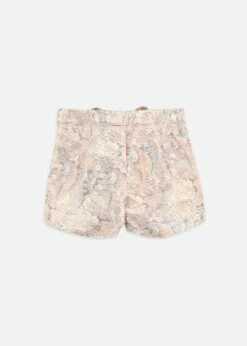 Laetitia Paisley Shorts With Bow Grey -Angels Face Negozio Laetitia Short Grey Back