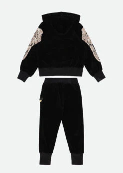 Lara Tracksuit Black -Angels Face Negozio Lara Tracksuit Black Back