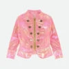 Leanne Jacket Pink -Angels Face Negozio Leanne Pink Front