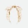 Leigh Headband Snowdrop Houndstooth -Angels Face Negozio Leigh Headband Gold Front
