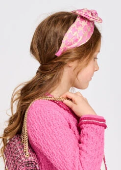Leigh Headband Pop Pink -Angels Face Negozio Leigh Headband Pink 3