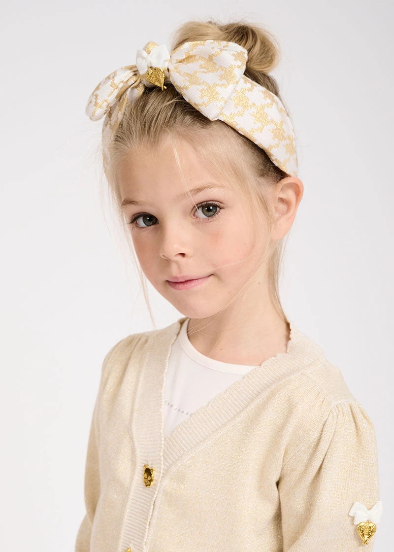 Leigh Headband Snowdrop Houndstooth 4 Leigh Headband Snowdrop Houndstooth - immagine 2