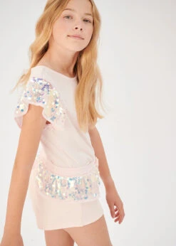 Lindsey Shorts Ballet Pink -Angels Face Negozio Lindsey Shorts Ballet Pink Lifestyle 1