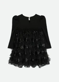 Lively Sequin Tulle Dress Black -Angels Face Negozio Lively Dress Black Back 80904b8a 9cfe 429b a188 16b629270c4c