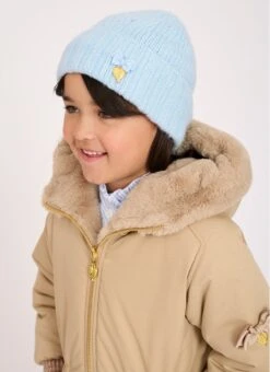 Lou Cable Hat Blue 8 Lou Cable Hat Blue -Angels Face Negozio Lou Hat Blue Lifestyle 1