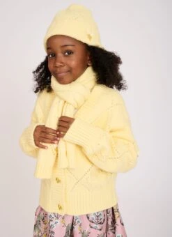 Lou Cable Hat Lemon -Angels Face Negozio Lou Hat Yellow Lifestyle 1