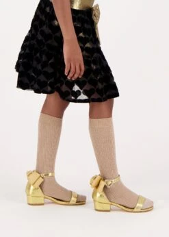 Lucy Sparkle Socks Sand -Angels Face Negozio Lucy Socks Sand Lifestyle