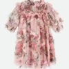 Luella Floral Tulle Dress Tea Rose -Angels Face Negozio Luella Dress Tearose Front