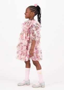 Luella Floral Tulle Dress Tea Rose 14 Luella Floral Tulle Dress Tea Rose -Angels Face Negozio Luella Dress Tea Rose Lifestyle 2