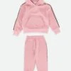 Mae Hoddie And Jogger Set Tea Rose -Angels Face Negozio Mae Tracksuit Tearose Front