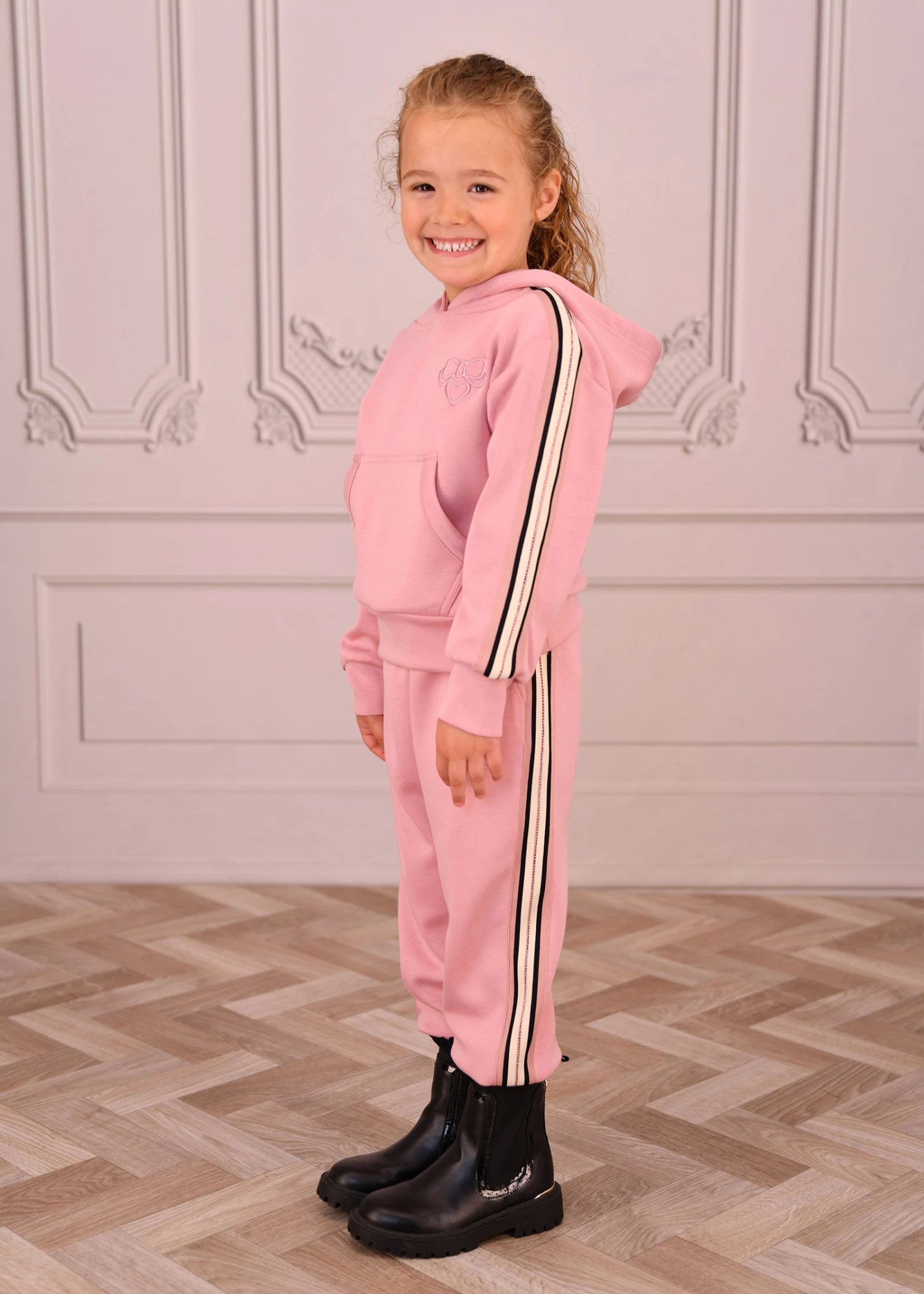 Mae Hoddie And Jogger Set Tea Rose 4 Mae Hoddie And Jogger Set Tea Rose - immagine 2