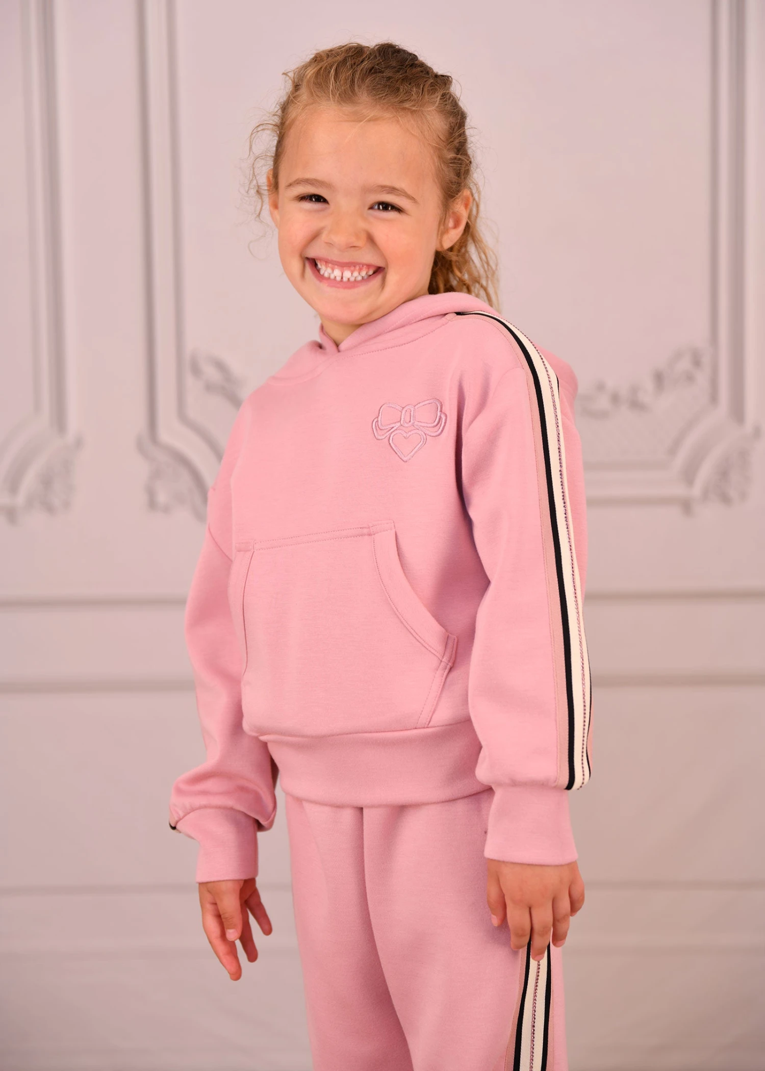 Mae Hoddie And Jogger Set Tea Rose 5 Mae Hoddie And Jogger Set Tea Rose - immagine 3