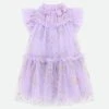 Marietta Multi Glitter Star Dress Lilac -Angels Face Negozio Marietta Dress Lilac Front