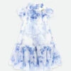 Marigold Blue Flower Dress Snowdrop -Angels Face Negozio Marigold Dress Snowdrop Front a985598a 9867 48bf a9ad b18998d9cac2