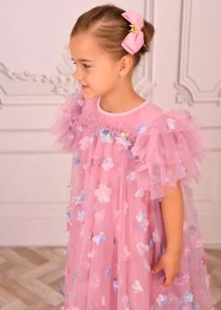 Marlowe Petal Tulle Dress Lilac Rose -Angels Face Negozio Marlowe Dress Lilac Rose Lifestyle 1