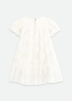 Marta 3D Flower Dress Snowdrop -Angels Face Negozio Marta Dress Snowdrop Back