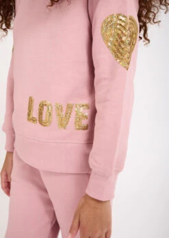 Martha Sweat Top Tea Rose -Angels Face Negozio Martha Tearose 1