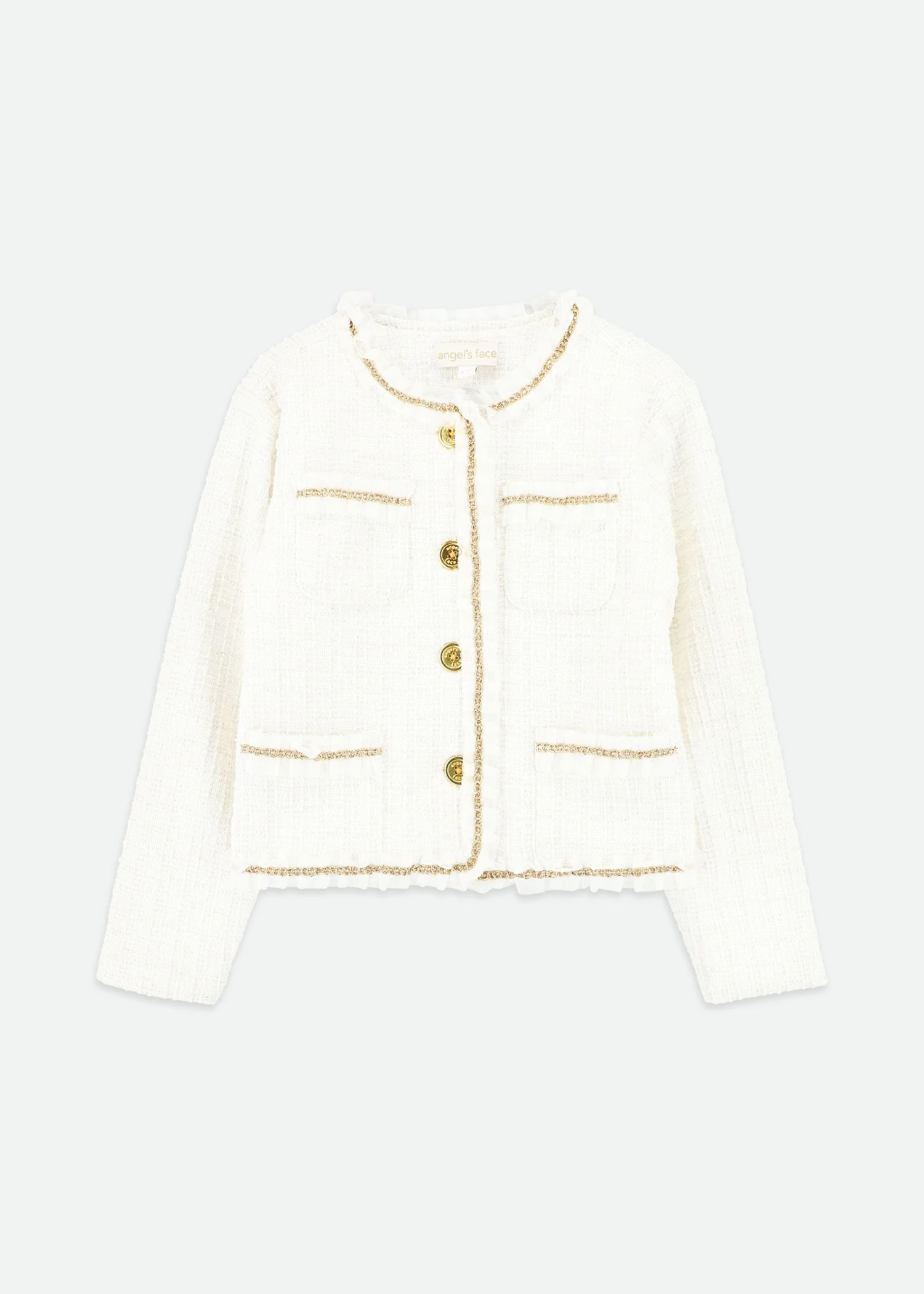 Mary Tweed Jacket Snowdrop 3 Mary Tweed Jacket Snowdrop