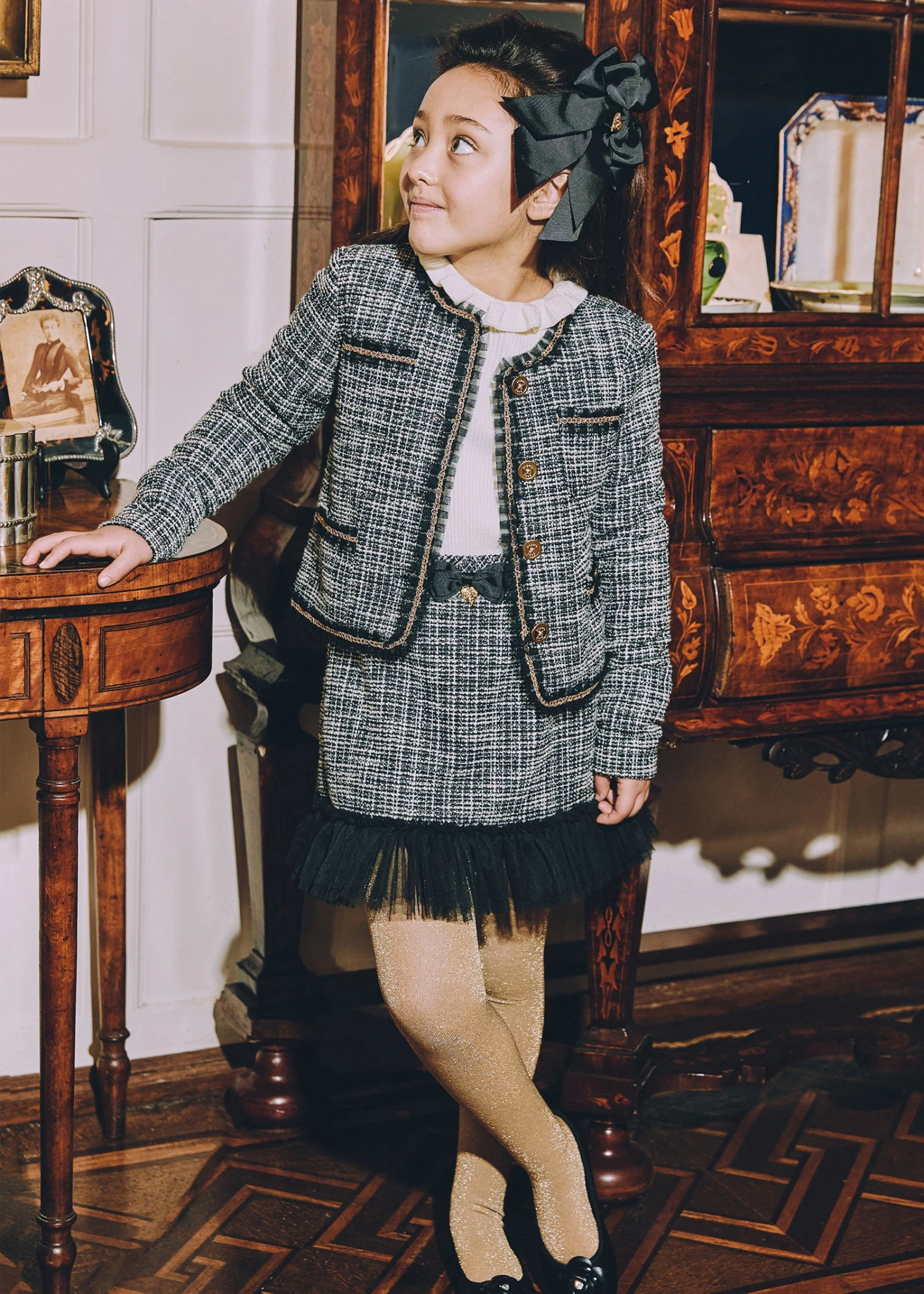 Marylou Jacket & Skirt Set Black 4 Marylou Jacket & Skirt Set Black - immagine 2