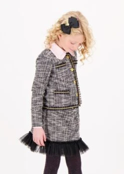 Marylou Jacket & Skirt Set Black 13 Marylou Jacket & Skirt Set Black -Angels Face Negozio Marylou Set Black Lifestyle 2