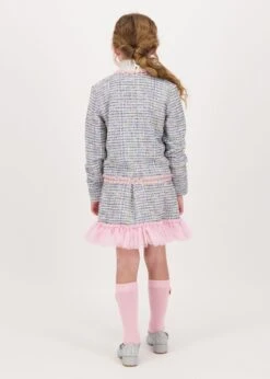 Marylou Jacket & Skirt Set Blue 12 Marylou Jacket & Skirt Set Blue -Angels Face Negozio Marylou Set Blue Lifestyle 2