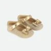 Maxine Glitter Baby Shoe Gold -Angels Face Negozio Maxine Baby Shoe Front