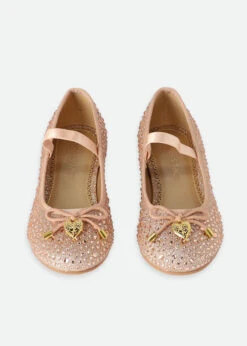 Maya Crystal Pumps Rose Gold -Angels Face Negozio Maya Pump Gold Top