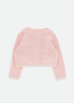 Mckay Baby Cardigan Blush Pink 7 Mckay Baby Cardigan Blush Pink -Angels Face Negozio Mckay Baby Cardigan Blush Back