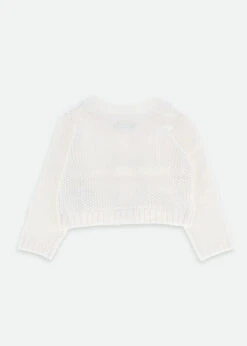 Mckay Baby Cardigan Snowdrop 9 Mckay Baby Cardigan Snowdrop -Angels Face Negozio Mckay Baby Cardigan Snowdrop Back