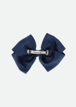 Mega Hair Bow Navy -Angels Face Negozio MegaBow Navy Back