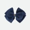 Mega Hair Bow Navy -Angels Face Negozio MegaBow Navy Front