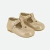 Melba Baby Shoe Gold -Angels Face Negozio Melba Shoe Gold Front
